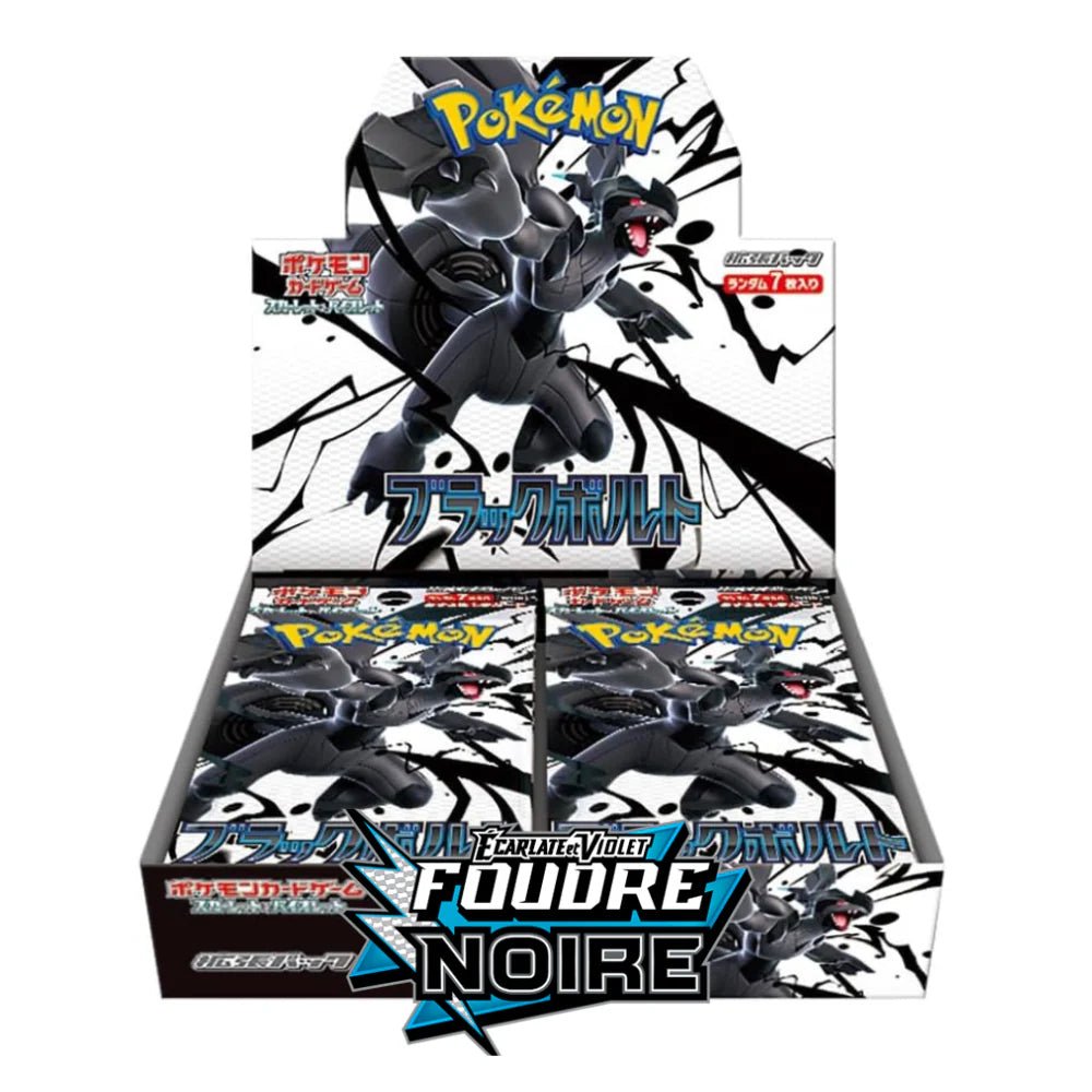 Display Box Pokémon Black Bolt - Japonais - GengaTCG