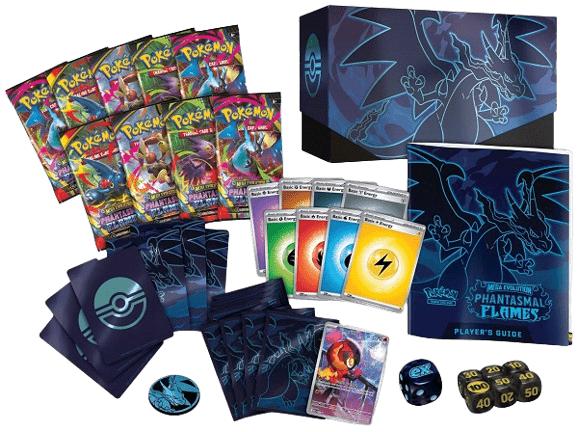 Pokémon ETB Méga - Évolution – Flammes Fantasmagoriques | Elite Trainer Box - Français - GengaTCG