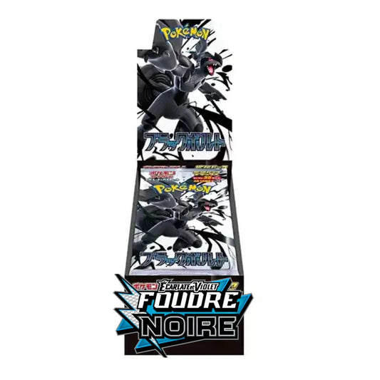 Display Box Pokémon foudre noir Deluxe - Japonais - GengaTCG