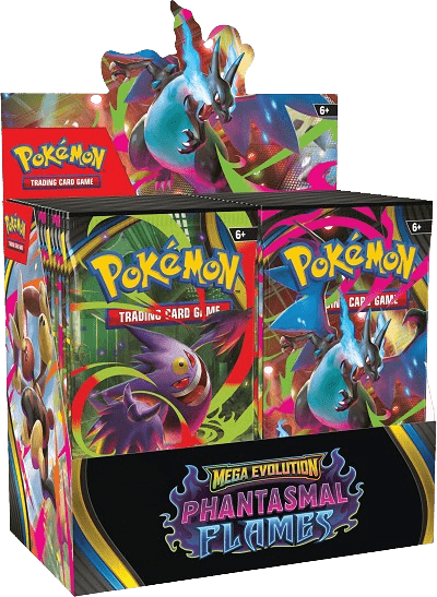 Display Pokémon Méga Évolutions – Phantasmal Flames | Booster Box 36 Boosters - Français - GengaTCG
